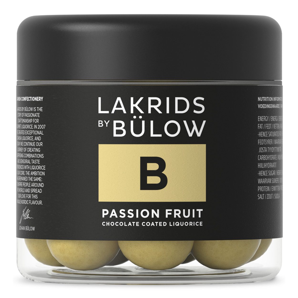 Lakrids By Bülow - B - PASSION FRUIT - LAKRITZE MIT PASSIONSFRUCHT ...