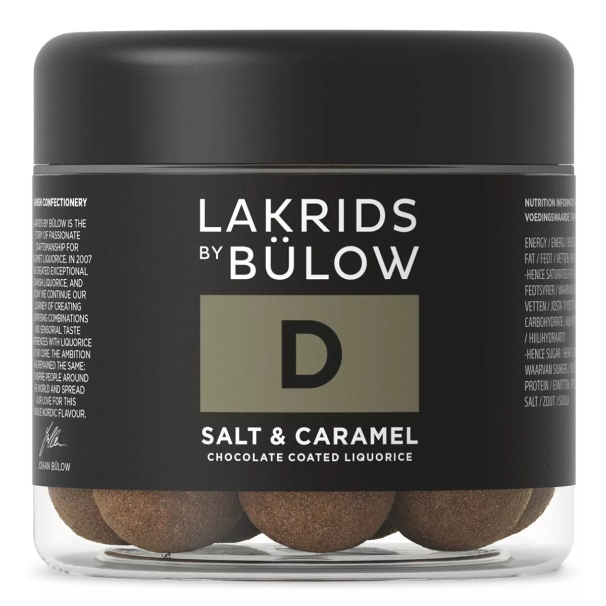 Lakrids by Bülow - D - SALT & CARAMEL - LAKRITZE MIT SALZ & KARAMELL (125g) 1