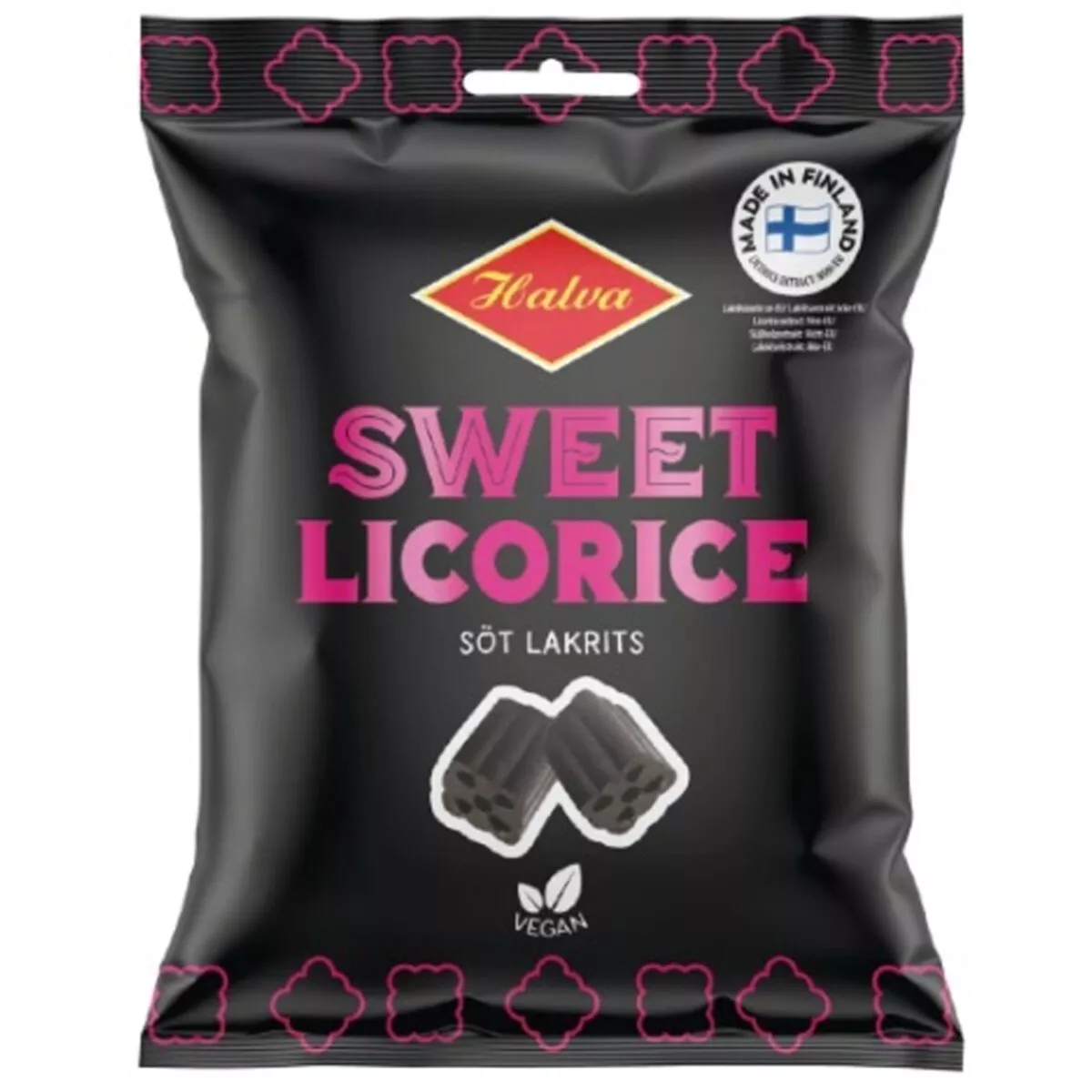 Halva Sweet Liquorice - süße Lakritze (80g) 1