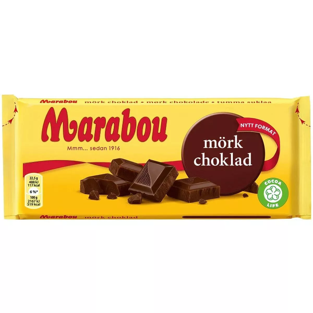 Marabou Mörk Choklad - dunkle Schokolade (180g) *SONDERPREIS wegen abgelaufener Haltbarkeit* 1