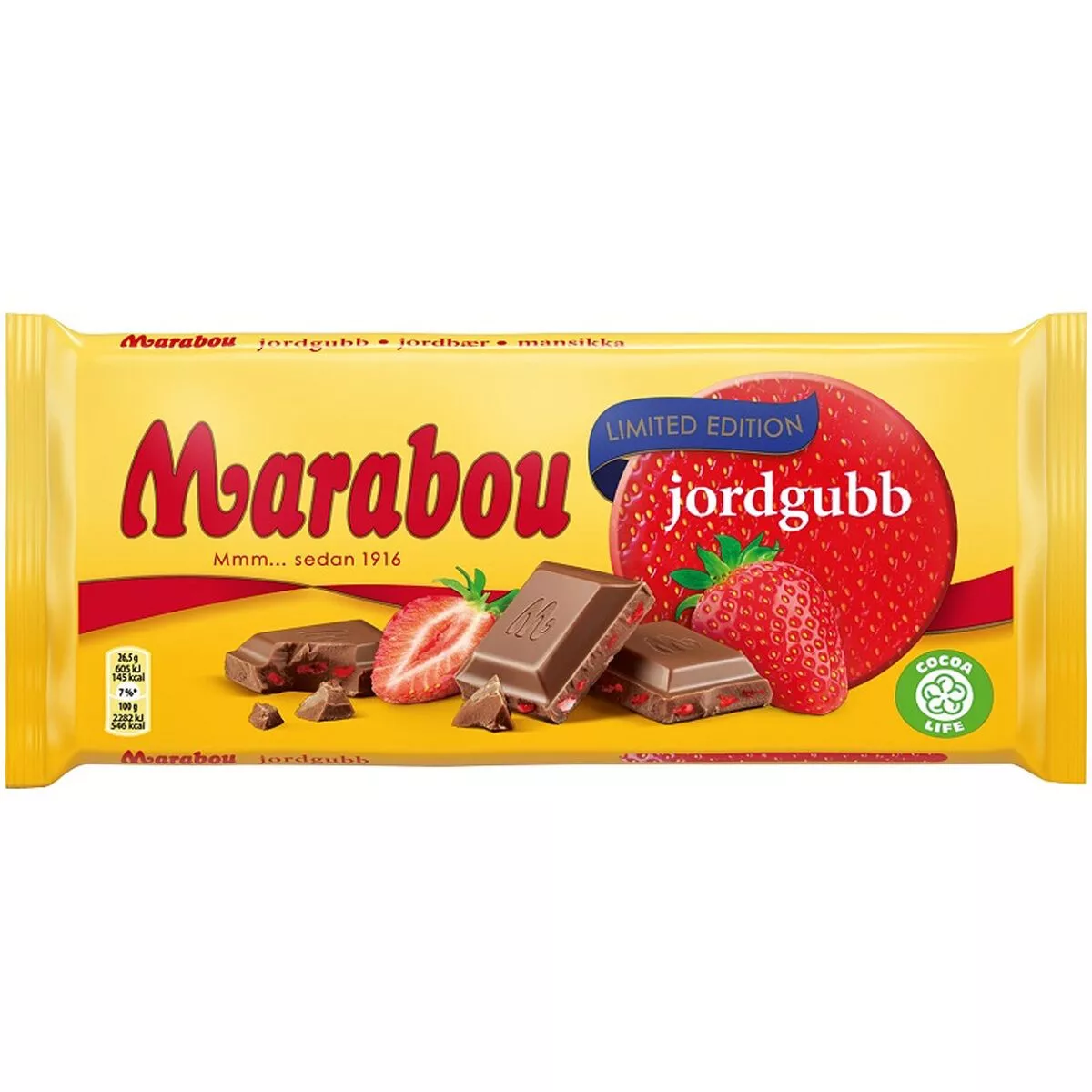 Marabou Jordgubb / Erdbeer - limited Edition (185g) 1