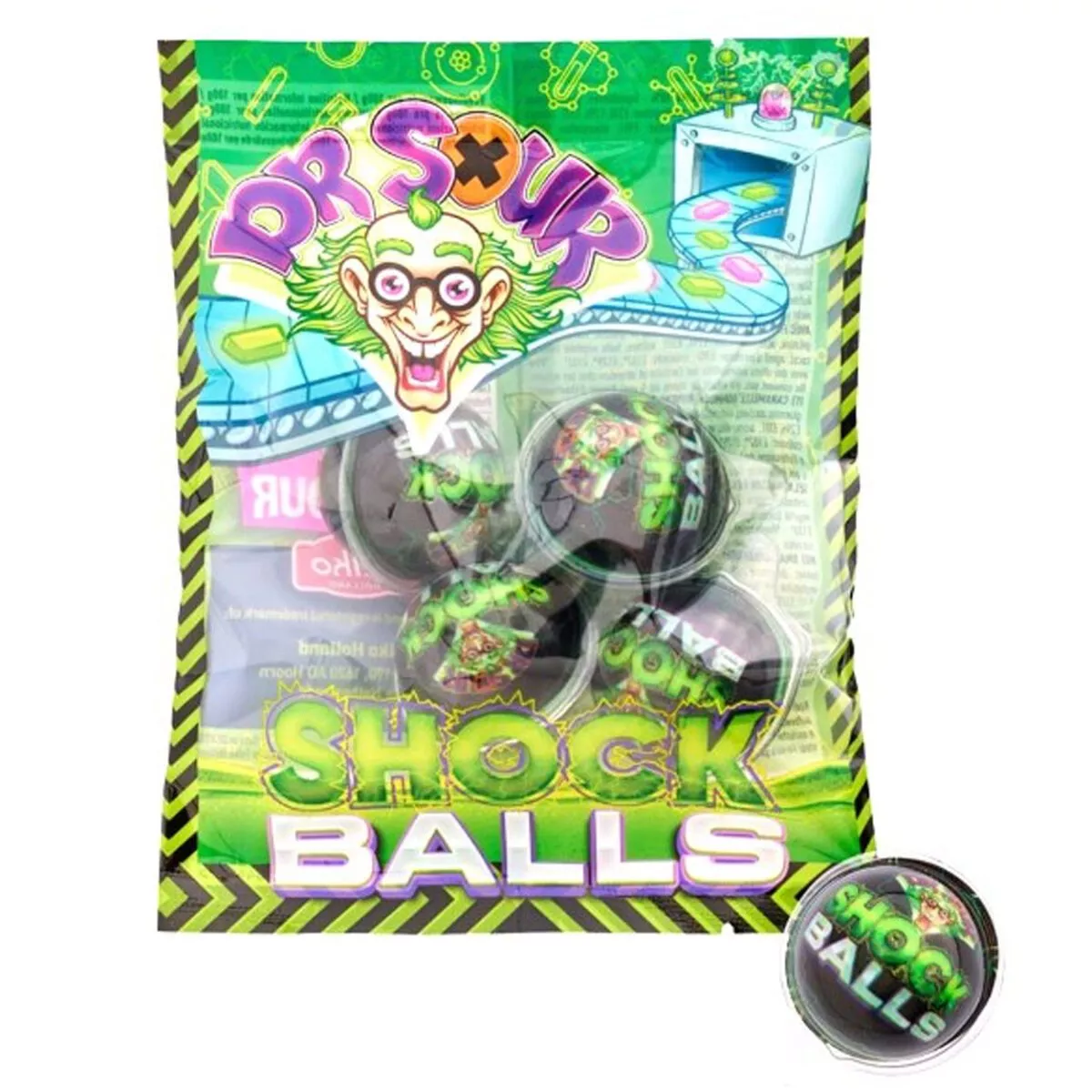 Dr. Sour Shock Balls Pack (72g) 1