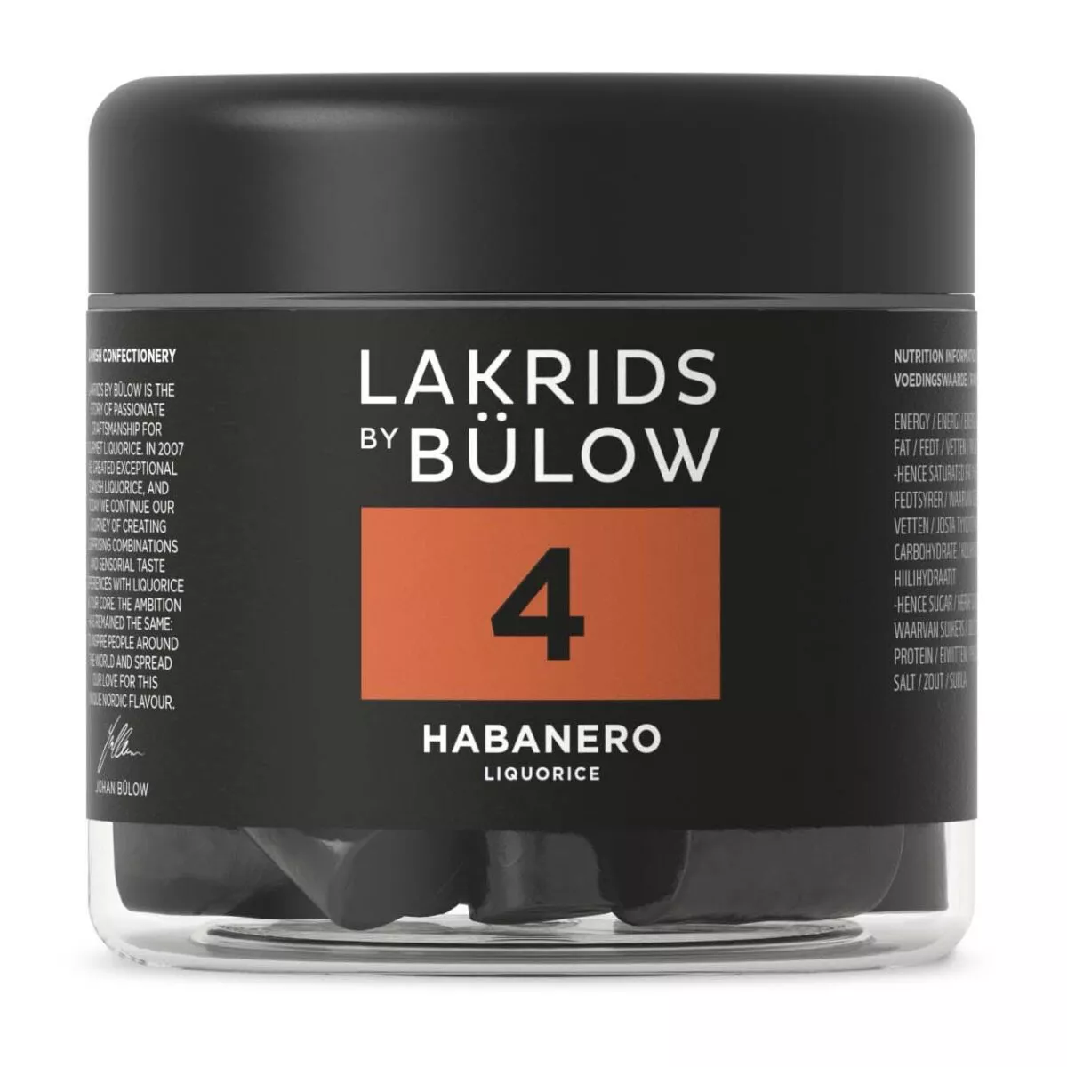 Lakrids by Bülow - 4 - HABANERO - MIT HABANERO CHILI (150g) 1