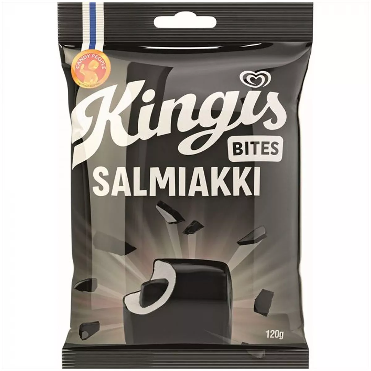 Candy People Kingis Bites Salmiakki (120g) 1