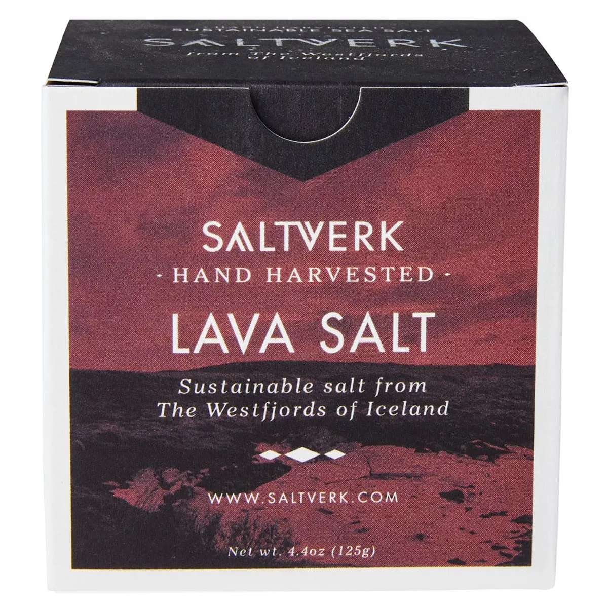 SALTVERK LAVA SALT - Lavasalz - BOX (125g) 1