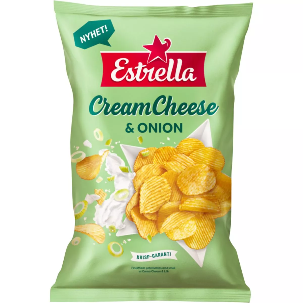 Estrella Cream Cheese & Onion Chips (175g) 1