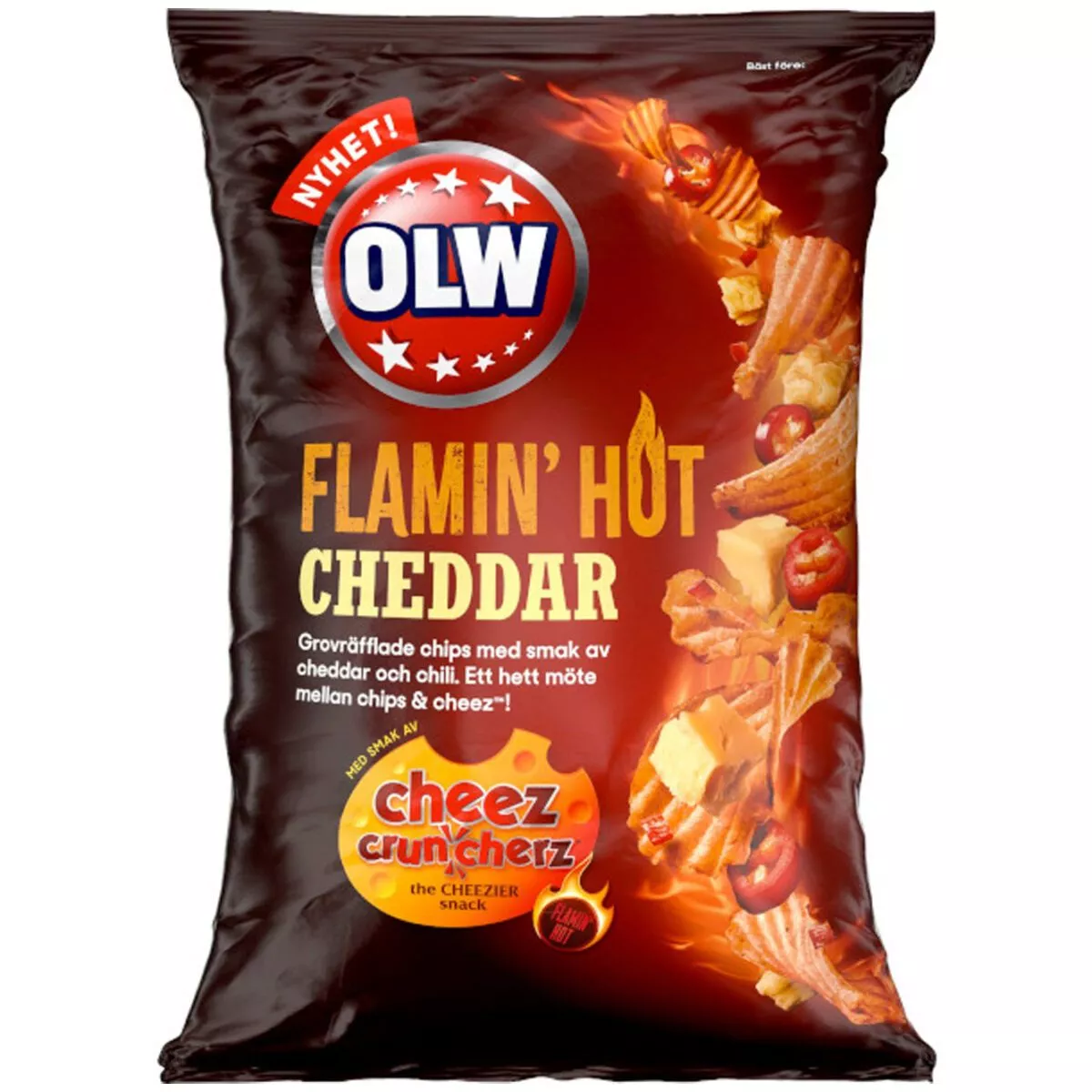 OLW Flamin' Hot Cheddar (175g) 1