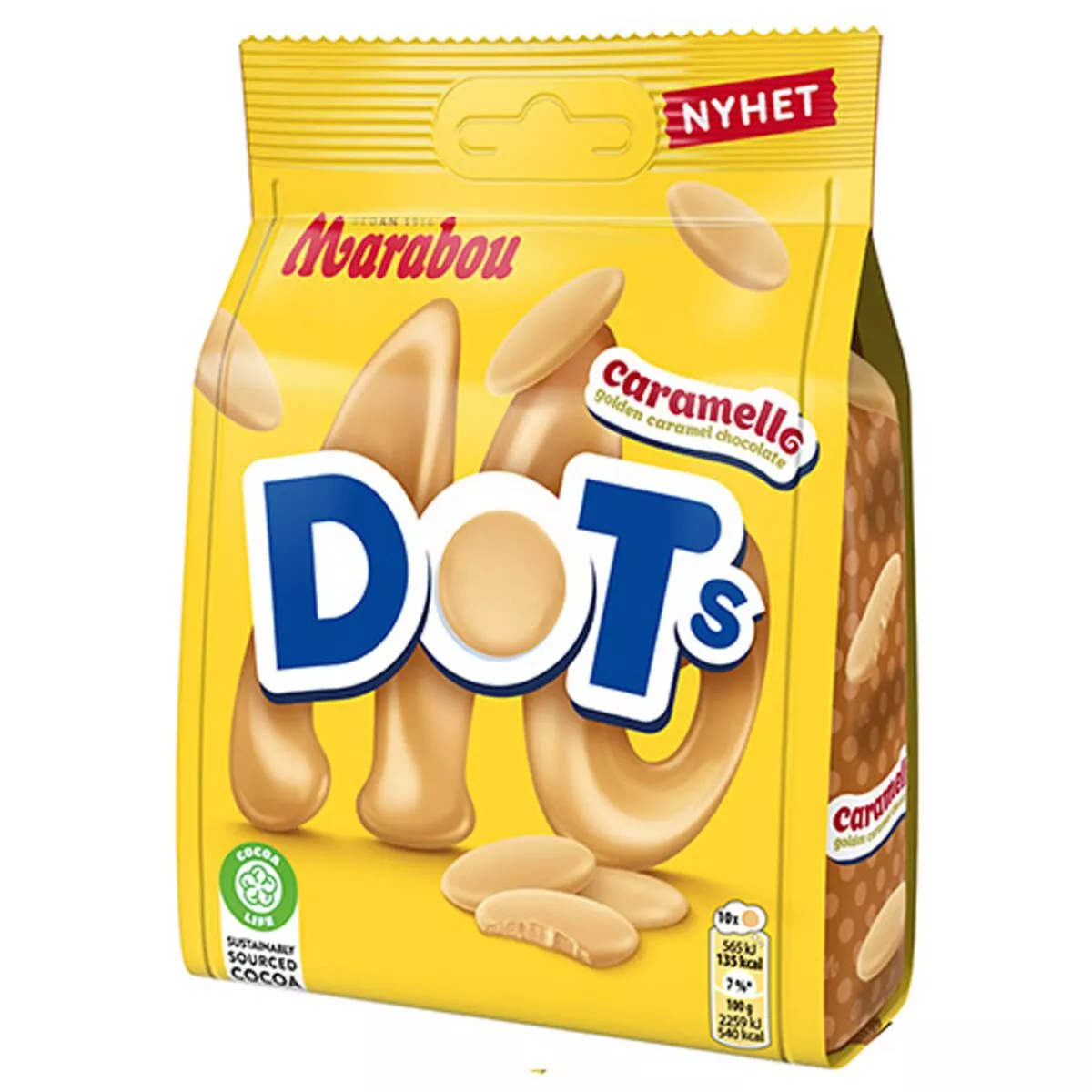 Marabou Dots Caramell (120g) 1