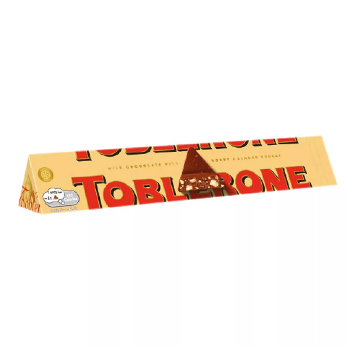 Toblerone Milchschokolade mit Honig und Mandel-Torrone (100g) 1